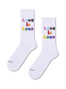 Happy Socks - Love Is Love -sukat - 1000 WHITE | Stockmann