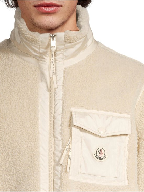 Moncler - Teddy Zip Up -neuletakki - 21G BROWN - photo 4 Moncler - Teddy Zip Up -neuletakki - 21G BROWN | Stockmann - photo 4