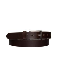 Sauso - Oscar ādas josta - D.BROWN/GUNMETAL | Stockmann