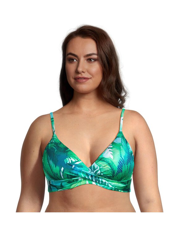 Lauren Ralph Lauren - Cartago Palms Single Strap Twist UW -bikiniyläosa - MULTI GREEN | Stockmann - photo 2