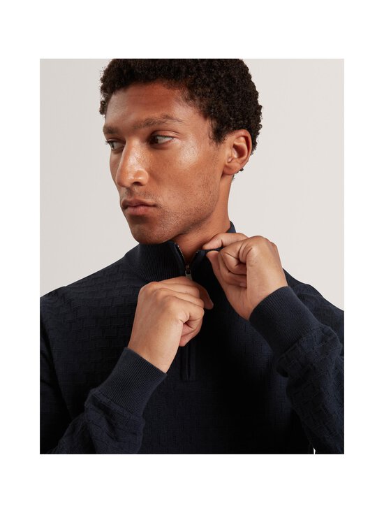 Ted Baker London - Jeremee Half Zip -neulepaita - NAVY | Stockmann - photo 4