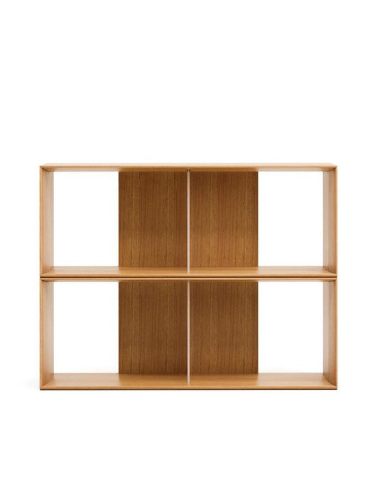 Kave Home - Litto-hylly 2-osainen tammi 101 x 76 cm - BEIGE | Stockmann - photo 1