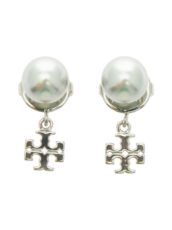 Tory Burch - Small Moondance -nappikorvakorut - 020 TORY SILVER / GRAY | Stockmann - photo 1