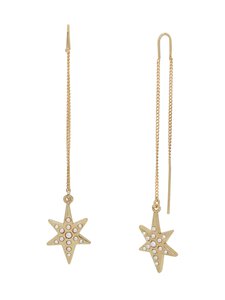 Allsaints - Star Threader -korvakorut - WARM BRASS | Stockmann