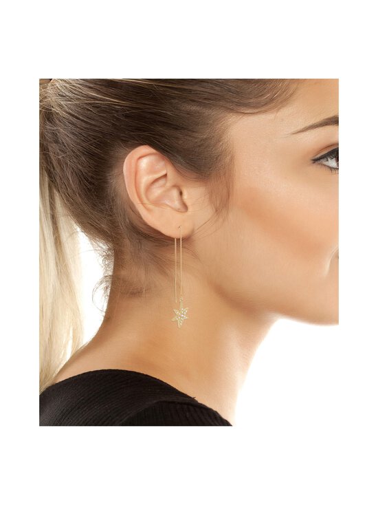 Allsaints - Star Threader -korvakorut - WARM BRASS | Stockmann - photo 3