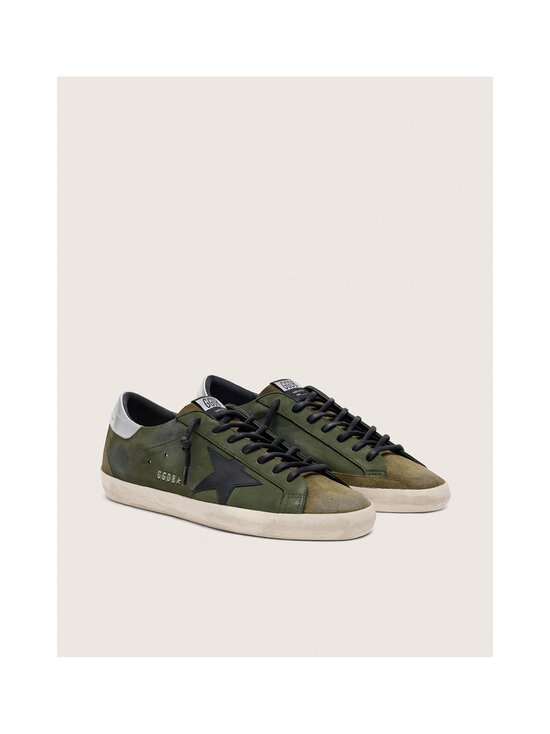GOLDEN GOOSE - Super Star -tennarit - DARK GREEN/BLACK/SILVER | Stockmann - photo 4