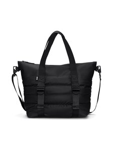 Rains - Puffer Mix Tote Mini iepirkumu soma - 01 BLACK Rains - Puffer Mix Tote Mini iepirkumu soma - 01 BLACK | Stockmann