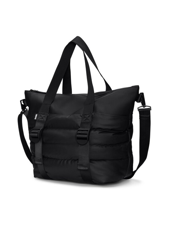 Rains - Puffer Mix Tote Mini iepirkumu soma - 01 BLACK - photo 2 Rains - Puffer Mix Tote Mini iepirkumu soma - 01 BLACK | Stockmann - photo 2