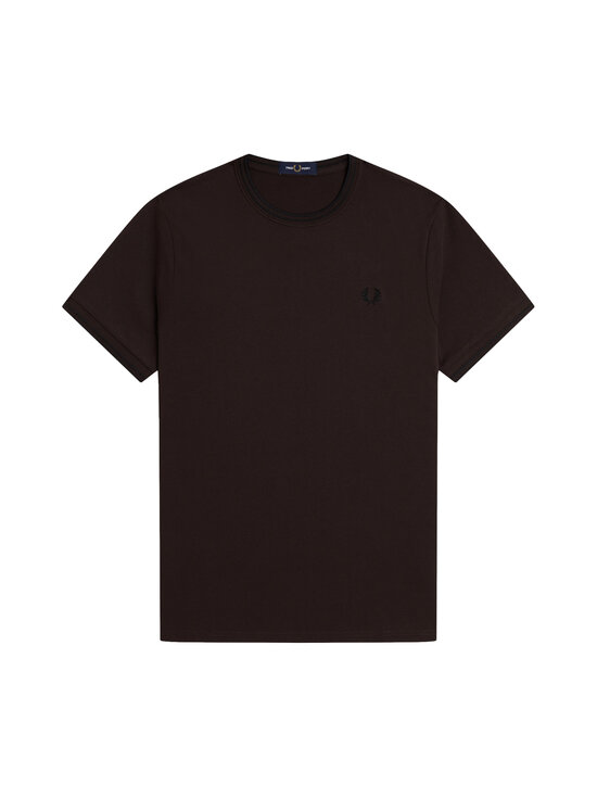 Fred Perry - Twin Tipped -t-paita - 86C RICH BROWN/BLACK | Stockmann - photo 1