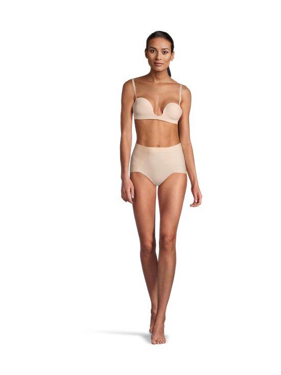 Bye Bra - Semwb Smooth Essentials Mid Waist- muotoilevat alusasut 2-pack - BEIGE | Stockmann - photo 4
