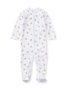 Polo Ralph Lauren - Polo Bear Cotton overall - 2Y8J WHITE/PINK/MULTI | Stockmann