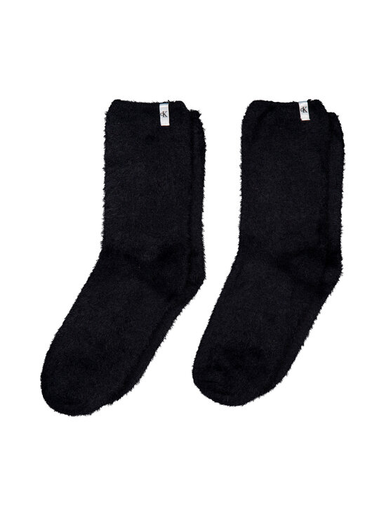 Calvin Klein - Cosy-sukat 2 -pack - 001 BLACK | Stockmann - photo 2