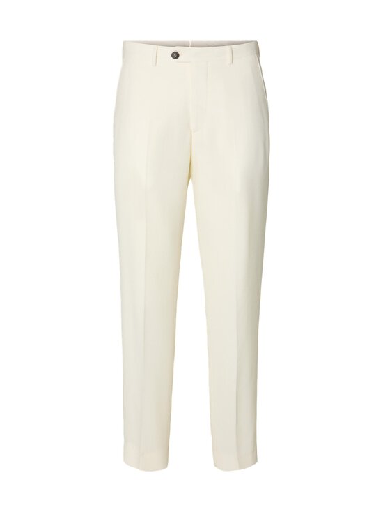 Selected - SlhReg Beck vilnas maisījuma bikses - EGRET | Stockmann - photo 1