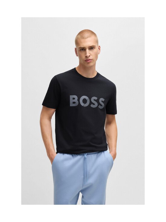 BOSS - Tape Logo t-paita - 402 DARK BLUE | Stockmann - photo 2