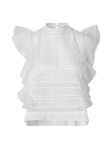 SECOND FEMALE - Kristel Frill -toppi - 1001 WHITE | Stockmann