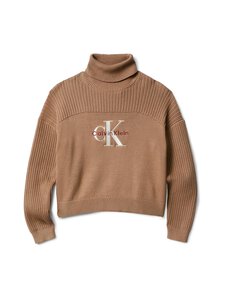 Calvin Klein Kids - Kampsun Monologo Rollneck - GFA WOODSMOKE | Stockmann