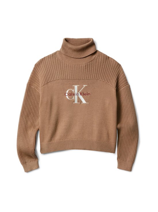 Calvin Klein Kids - Monologo Rollneck džemperis - GFA WOODSMOKE - photo 1 Calvin Klein Kids - Monologo Rollneck džemperis - GFA WOODSMOKE | Stockmann - photo 1