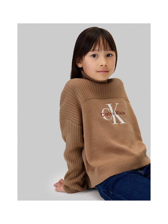 Calvin Klein Kids - Monologo Rollneck džemperis - GFA WOODSMOKE - photo 6 Calvin Klein Kids - Monologo Rollneck džemperis - GFA WOODSMOKE | Stockmann - photo 6