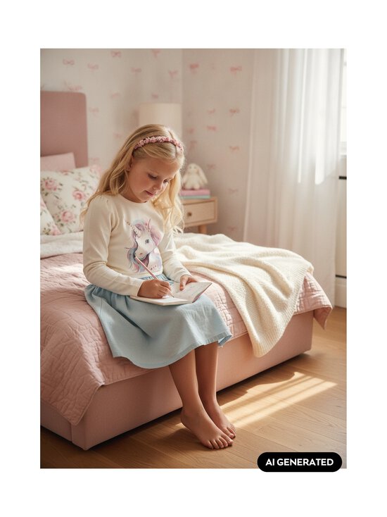 Name It - NmfKimia-trikoopaita - ANTIQUE WHITE | Stockmann - photo 4