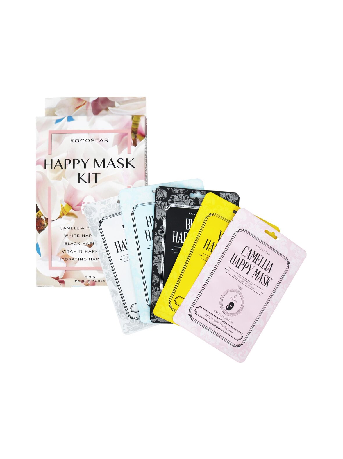 Happy Mask -kangasnaamiosetti