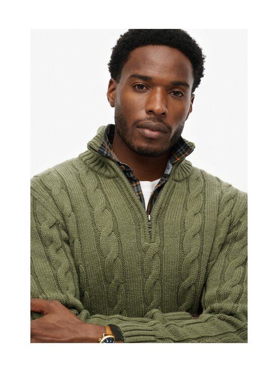 Superdry - Jacob-palmikkoneule - OCW MOSS GREEN - photo 4 Superdry - Jacob-palmikkoneule - OCW MOSS GREEN | Stockmann - photo 4