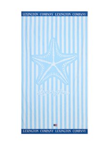 Lexington - Summer Cotton Velour -rantapyyhe - 5600 BLUE/WHITE | Stockmann
