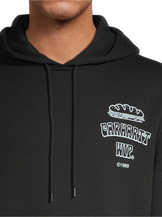 Carhartt WIP - Hooded Sandwich -huppari - 36AXX BLACK / BLUE FOG - photo 4 Carhartt WIP - Hooded Sandwich -huppari - 36AXX BLACK / BLUE FOG | Stockmann - photo 4