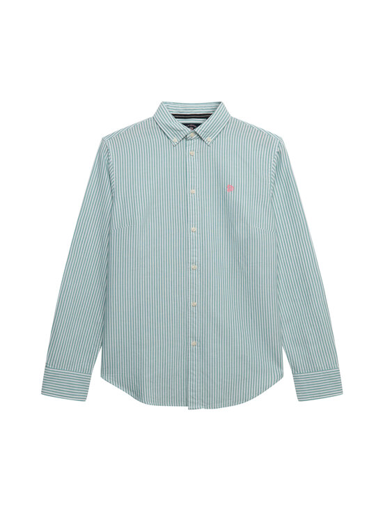 Superdry - Slim Oxford -paitapusero - E1U PEPPERMINT CHALK STRIPE OXFORD | Stockmann - photo 1