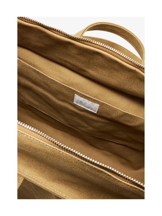 A.P.C - Le Drummer Toile -laukku - BAC BAC DARK BEIGE | Stockmann - photo 4