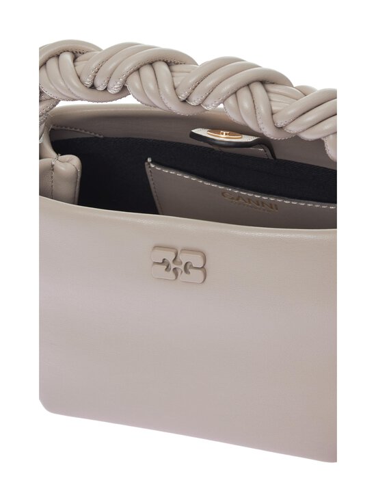 Ganni - Bou Bag Mini -laukku - 873 OYSTER GRAY | Stockmann - photo 3