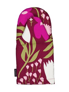 Marimekko - Palsta virtuves cimds - BURGUNDY, BEIGE, PINK, WHITE | Stockmann