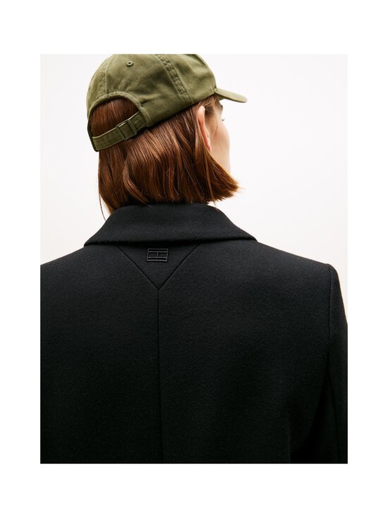 Tommy Hilfiger - Villane mantel Single Breasted Regular - BDS BLACK | Stockmann - photo 3