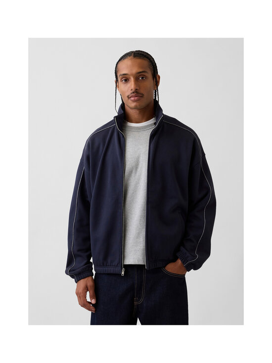 GAP - Heavyweight Full Zip Mock Neck sporta jaka - NEW CLASSIC NAVY | Stockmann - photo 2