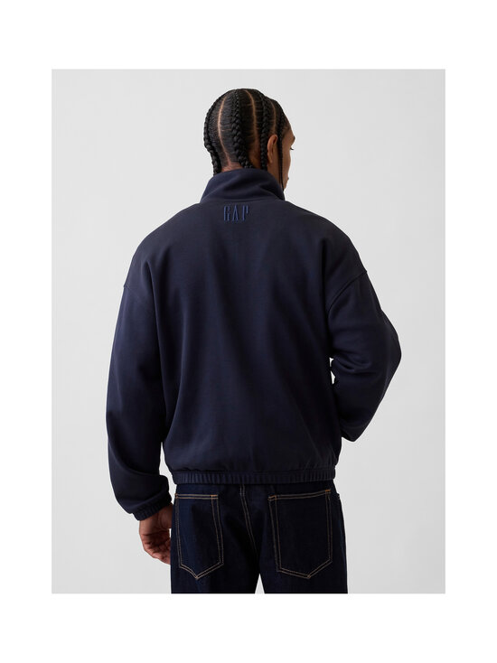 GAP - Heavyweight Full Zip Mock Neck sporta jaka - NEW CLASSIC NAVY | Stockmann - photo 4