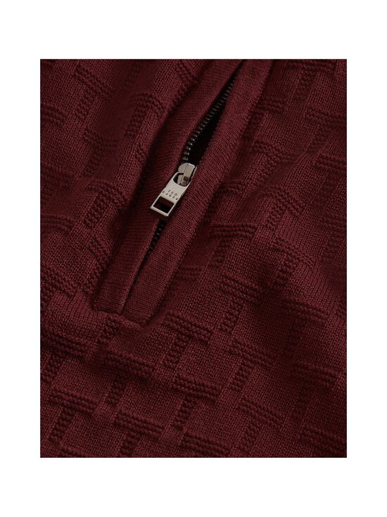 Ted Baker London - Jeremee Half Zip -neulepaita - MAROON | Stockmann - photo 5