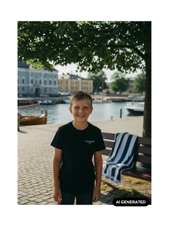Tommy Hilfiger - T-särk Essential Logo - BDS BLACK | Stockmann - photo 2