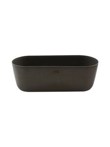 Point Virgule - Urban Jungle puķu pods, 40 x 15,5 x 13,6 cm - BLACK | Stockmann