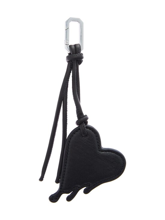 Allsaints - Drip Heart -avaimenperä - BLACK | Stockmann - photo 1