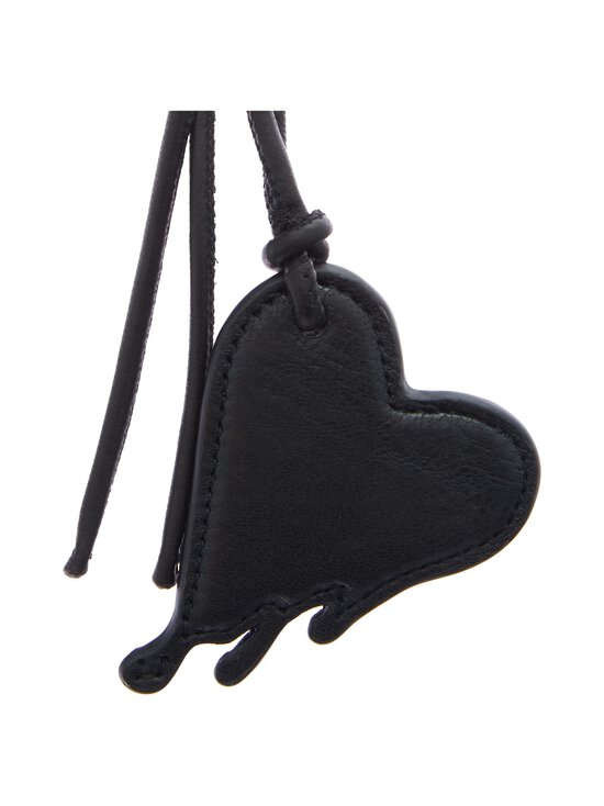 Allsaints - Drip Heart -avaimenperä - BLACK | Stockmann - photo 2