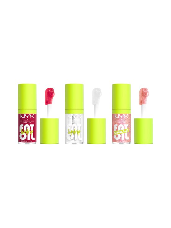 NYX Professional Makeup - Fat Oil Drip Gloss Trio Kit -huulikiiltopakkaus 89,5 g - NOCOL | Stockmann - photo 2