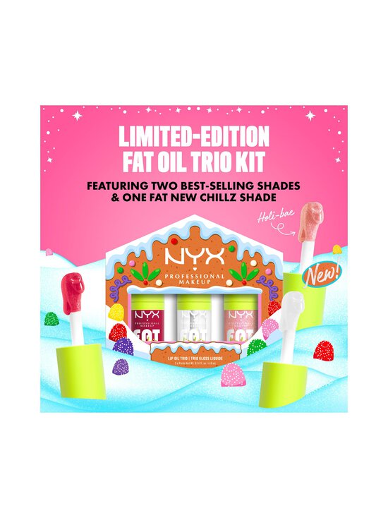 NYX Professional Makeup - Fat Oil Drip Gloss Trio Kit -huulikiiltopakkaus 89,5 g - NOCOL | Stockmann - photo 4
