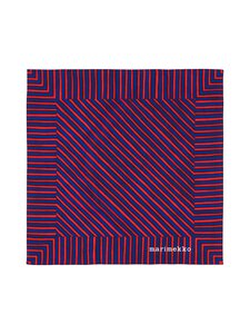 Marimekko - Astrilli Piccolo Kioski -huivi - 877 BLUE, RED | Stockmann