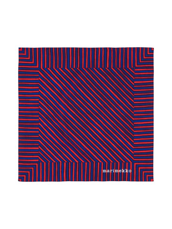 Marimekko - Astrilli Piccolo Kioski -huivi - 877 BLUE, RED | Stockmann - photo 1