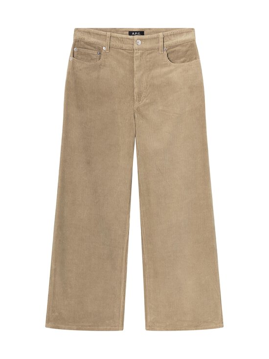A.P.C - Jean Clyde -samettihousut - BAA BEIGE | Stockmann - photo 1