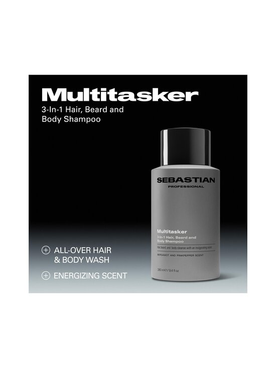 Sebastian - Multitasker for Men 3-in-1 šampūns matiem, bārdai un ķermenim - NOCOL | Stockmann - photo 3