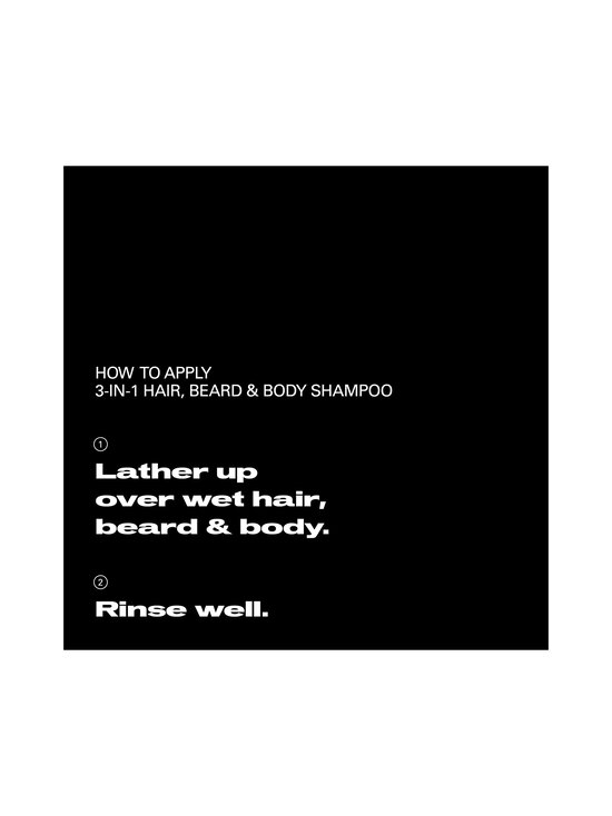 Sebastian - Multitasker for Men 3-in-1 šampūns matiem, bārdai un ķermenim - NOCOL | Stockmann - photo 5