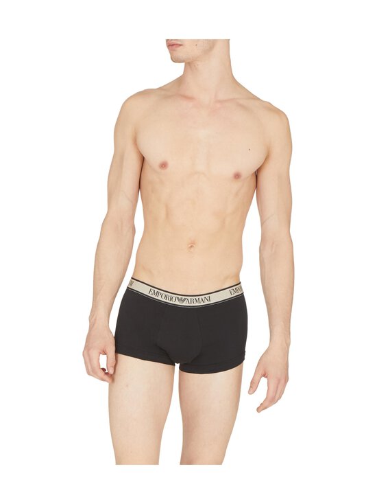 Emporio Armani - Aluspüksid Trunk, 3 paari - 24321 NERO/SABBIA/NERO - photo 4 Emporio Armani - Aluspüksid Trunk, 3 paari - 24321 NERO/SABBIA/NERO | Stockmann - photo 4