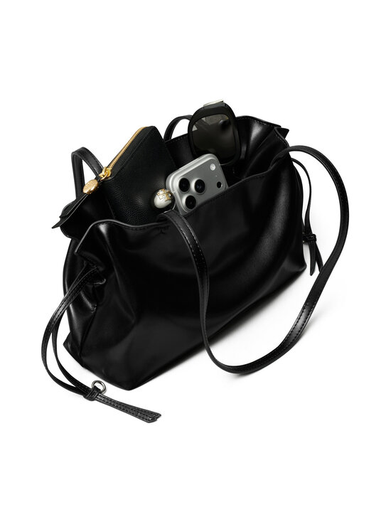 Tory Burch - Ella Drawstring Small Tote soma - 001 BLACK | Stockmann - photo 4