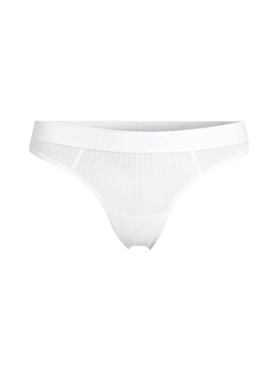Polo Ralph Lauren - Shadow Stripe Mid Rise -alushousut - 192 WHITE CLOUD | Stockmann - photo 1