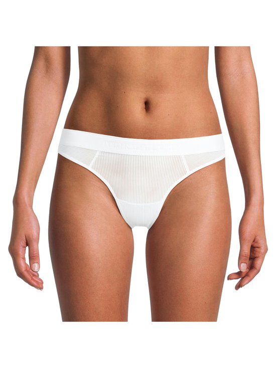 Polo Ralph Lauren - Shadow Stripe Mid Rise -alushousut - 192 WHITE CLOUD | Stockmann - photo 2